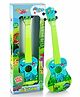 Sunny Dino Print Musical Guitar with 4 Strings - Green(Color May Vary)