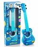 Sunny Space Print Musical Guitar with 4 Strings - Blue(Color May Vary)