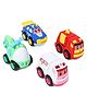 RISING STEP Vehicle Set of 4 Pieces - Red White & Blue