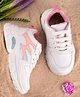 Steprite Colour Blocked Lace Up Sneakers - Pink