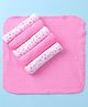 Babyhug Terry Knit Wash cloth L 25.4 x B 25.4 cm Pack of 6 - Multi Colour