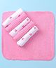 Babyhug Terry Knit Wash cloth L 25.4 x B 25.4 cm Pack of 6 - Multi Colour