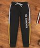 3PIN Cotton Armoured Diy Text Printed Joggers - Olive