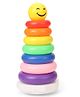 Ratnas Smiley 7 Rings Stacking toy - Multicolor