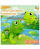 AKN TOYS Walking Frog With Projector Lights It Has Projector Lights on Front and Lights on Side as Well - Pack of 1 - Color May Vary