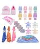 Babytoons 56 in 1 New Born Baby Complete Daily Items Combo (0-6 Months)