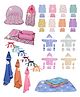 Babytoons 56 in 1 New Born Baby Complete Daily Items Combo(0-6 Months)