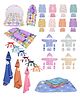 Babytoons 56 in 1 New Born Baby Complete Daily Items Combo(0-6 Months)