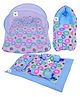 Babytoons Baby Bedding for New Born Sleeping Essential Combo (0-6 Months) Blue