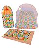 Babytoons Baby Bedding for New Born Sleeping Essential Combo (0-6 Months) Orange