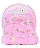 Babytoons New Born Baby Bedding Set Mattress with Mosquito Net and Pillow (0-6 Months) Pink