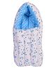 Babytoons Baby Sleeping Bag & Carry Nest for New Born (0-6 Months) Blue