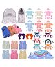Babytoons New Born Baby Products All Combo Gift Set for 0-6 Months Infant, Grey