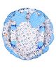Babytoons Baby Nest for New Born Reversible Bed Sleeping Bedding Set (0-6 Months, Blue)