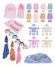 Babytoons New Born Baby Complete Daily Needs Items Combo (0-6 Months) Light Pink