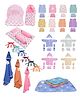 Babytoons 56 in 1 New Born Baby Complete Daily Items Combo(0-6 Months)
