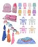 Babytoons 56 in 1 New Born Baby Complete Daily Items Combo(0-6 Months)