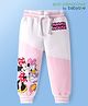 Babyoye Disney Terry Knit Full Length Lounge Pants with Minnie Mouse Graphics - Pink