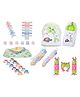 Babytoons New Born Baby Products All Infant Gift Items Combo (Multicolor, 0-6 Months) Green