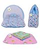 Babytoons Baby Sleeping Products New Born Bedding Set (0-6 Months) Blue