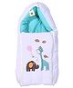 Babytoons Baby Sleeping Bag New Born Carry Nest Bed (0-6 Months) Blue
