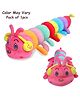 BitFeex Caterpiller Super Soft & Plush Animal Toys For Kids Pink- Length 74 cm