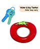 BitFeex Tomato Shape Water Filled Teether and Key Teether- Multicolor, Pack of 2 pcs
