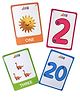 Learning Dino Number Flash Cards for Kids - 1-20 | Early Learning Flashcards for Kids | Flashcards for 1 Year Plus | Reusable and water resistant