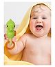 Baby Moo Seahorse Green Rattle Toy