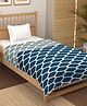 Story@Home Superfine Camric Cotton Blue Grey Abstract 1 UNIT Dohar Super Soft Single