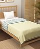 Story@Home Cotton 100% Cotton Reversible Dohar Double Bed AC Summer/Blanket/Quilt Double (Yellow & Multi, 86