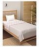 Story@Home Baby Pink Floral Bedcover Super Soft Single