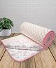 Story@Home Baby Pink Floral Bedcover Super Soft Single