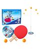 SANISHTH Indoor Games Ping Pong Table Tennis Racket Trainer Set 2 Wooden Rackets, 4 Balls - Ideal Sports Toy for Teens & Kids (Panda Table Tennis)