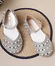 Mine Sole Pearl Detailed Sandals - Silver