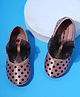 Minesole Polka Dots & Bow Detailed Ballerinas -  Pink