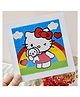Happy Hues 5D Kitty Diamond Art Kits for Kids with 11.8 x 11.8 inch Wooden Frame for Kids Art & Craft
