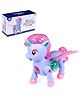 Happy Hues Unicorn Pet with LED Light and Music- Leash Walking Toy for Young Kids