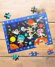 VGRASSP 70 Pcs Solar System Themed Educational Jigsaw Puzzle Toy For Kids - Search, Find And Connect The Space Themed Interlocking Puzzle Pieces For Boys And Girls (Size - 48.5 X 34 CM)