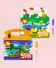 VGRASSP Reusable Magic Water Book For Kids - Learn And Enjoy Drawing And Painting With Magical Water Pen - Birthday Return Gift, The Fun Learning Toy Book (4 Pages) - Color And Design May Vary (Pack Of 2)