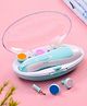 NeonateCare Baby Electric Nail Trimmer with 6 attachment and LED Light- Blue