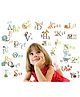 Oren Empower Educational Large Wall Sticker - Multicolor