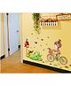 Oren Empower Wall Sticker Girl Print - Multicolor