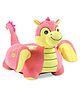 Toy Mark Big Plush Sofa Dragon - Pink