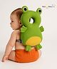 NeonateCare Baby Head Protector Cushion Backpack for Crawling-Baby Head Protection Pillow with Chest Strap Adjustuble- (Frog Head Protector)