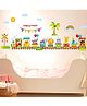 Oren Empower Animals Train Wall Decals - Multicolour