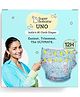 SuperBottoms Freesize UNO Cloth Diaper (3M - 3Y) Reusable with 1 Dry Feel Pad & 1 Booster Pad, Absorbs 4-5 Pees - Hunny Bummy