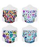 SuperBottoms Freesize UNO Cloth Diaper | 3M - 3Y | Reusable, Absorbs 4-5 Pees - Pack of 4 | Fits 7-17 Kg