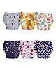SuperBottoms BASIC Reusable Cloth Diaper for babies 0-3 Years | Freesize Adjustable, Washable and Reusable Cloth Diaper for babies | Outer Shell only | (No inserts included) - Pack of 6