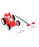 Kids Fun Toys Remote Control Stunt Car with  Rechargeable Battery and Charging Cable - Red  Remote  Color May Vary